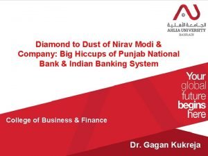 Diamond to Dust of Nirav Modi Company Big