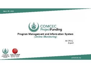 Comcec coordination office