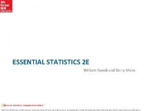 William navidi elementary statistics pdf