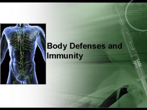 Body Defenses and Immunity The Lymphatic System Consists