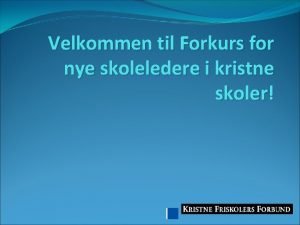 Skoletyper Skoletyper