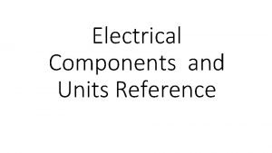 Electromotive force unit