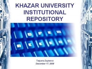 Mail @ dspace.khazar.org