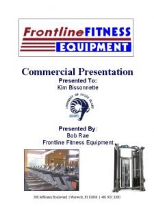 Frontline fitness ri