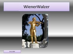 Wiener Walzer 26 11 2020 Unheimliche Orte Wo