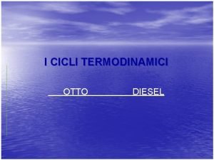 Ciclo termodinamico diesel