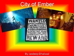 City of ember table of contents