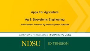 Apps For Agriculture Ag Biosystems Engineering John Nowatzki