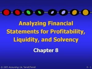 Solvency ratios