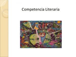 Destrezas de la competencia literaria