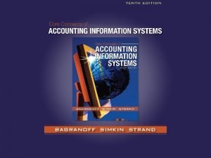 Accounting information system chapter 1