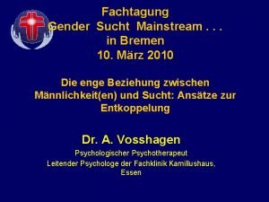 Fachtagung Gender Sucht Mainstream in Bremen 10 Mrz