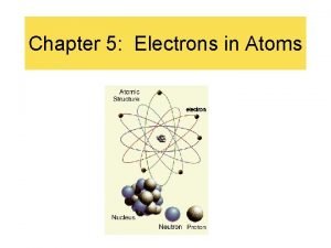 5 electrons in atoms