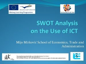 Ict swot analysis