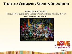 Temecula activities brochure