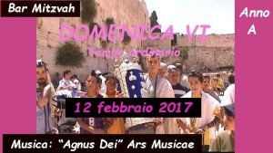 Musica per bar mitzvah