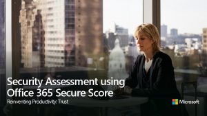 Office 365 security assessment