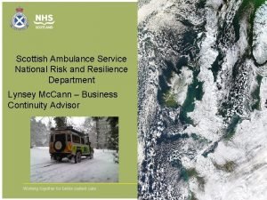 National risk ambulance National risk ambulance
