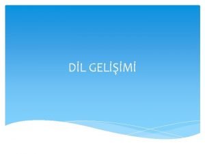 DL GELM DL NEDEN NEMLDR Konfyusa sordular Bir