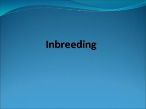 Cara menghitung koefisien inbreeding