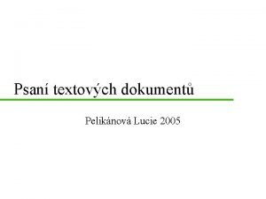 Typografická pravidla