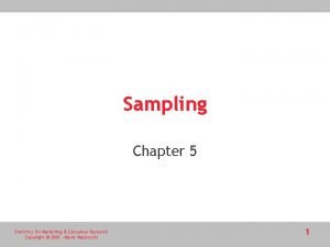 Convenience sampling examples