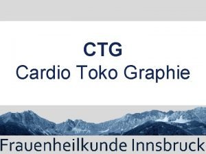 Ctg akzeleration