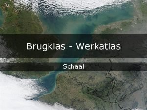 Schaal van kaart berekenen