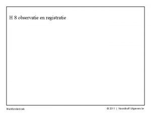 Observatiehulpmiddelen