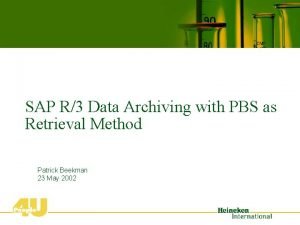 Sap pbs