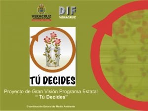 Introduccin El programa de T Decides es la