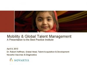 Talent management presentation