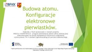 Konfiguracja elektronowa h