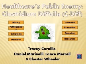 Healthcares Public Enemy Clostridium Difficile CDiff History Treatment