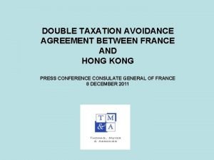 What is double taxation