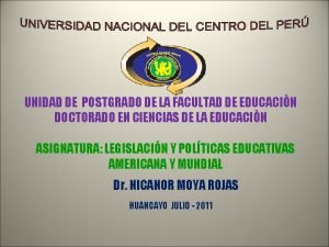 Educacin Educacin