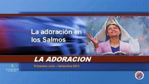 Salmos de adoración a dios