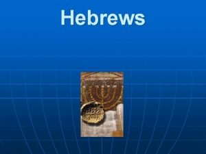 Hebrews Abram n n Abram was born in