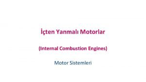 M K B S M ten Yanmal Motorlar