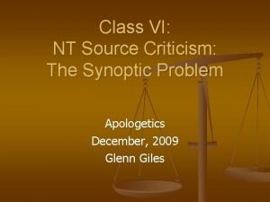 Source criticism definition