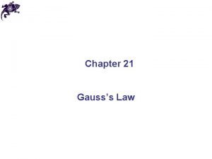 Chapter 21 Gausss Law Electric Field Lines Electric