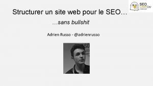 Structurer un site web pour le SEO sans