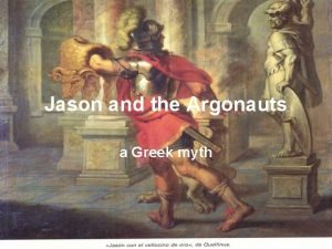 Jason and the argonauts greek mythology