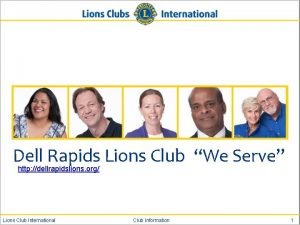 Dell Rapids Lions Club We Serve http dellrapidslions