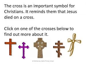 What does the cross represent