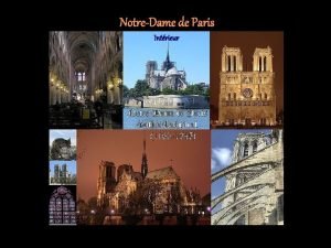 NotreDame de Paris Intrieur NotreDame de Paris nest