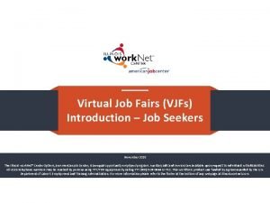 Virtual job fairs pros and cons