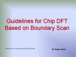 Dft guidelines