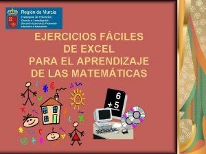 Ejercicios faciles de excel