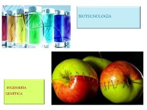 Biotecnología moderna y contemporánea